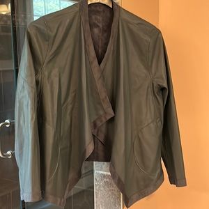 Leather/suede jacket